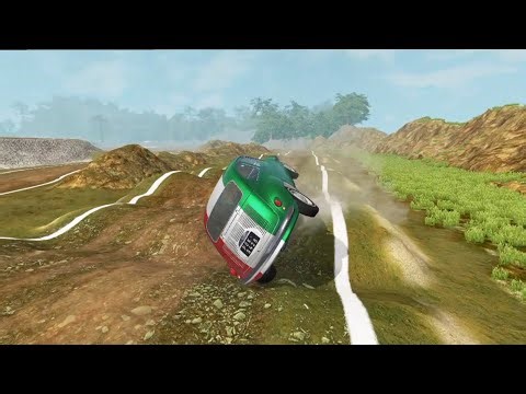 Car vs Speed Bump Extreme Challenge | BeamNG.drive Crash Test