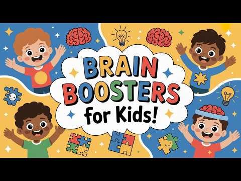 Brain Boosters for Kids | Fun Learning Games to Get Smarter / / Created with InVideo AI