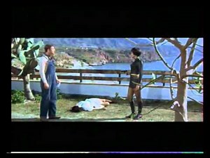 Sexy leatherclad evil soldier gets shot