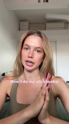 Slick Back Hairstyle Tutorial for Effortless Style