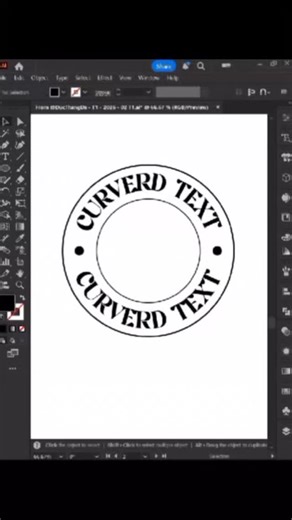 Salman Khan on Instagram: "Adobe Illustrator 2026 – Master Text Around a Circle Like a Pro ✨ Want to create perfectly curved text for logos, badges, emblems, and modern branding designs? In this Adobe Illustrator 2026 tip, you’ll learn all the essential techniques to place and control text around a circle with precision. From adjusting text alignment and spacing to flipping text inside or outside the path, this tutorial helps you achieve clean, professional typography every time. Whether you’re
