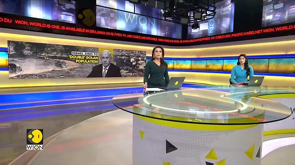 Israel Aims to 'Double Population' in Occupied Golan Heights