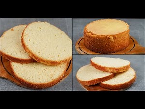 BASIC VANILLA SPONGE CAKE RECIPE | VANILLA SPONGE CAKE | WITHOUT OVEN | BIRTHDAY VANILLA SPONGE CAKE
