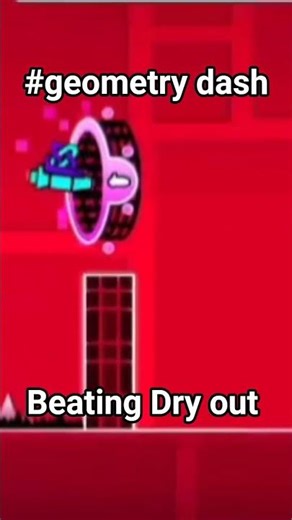 beating Dry out in Geometry dash #geometrydash