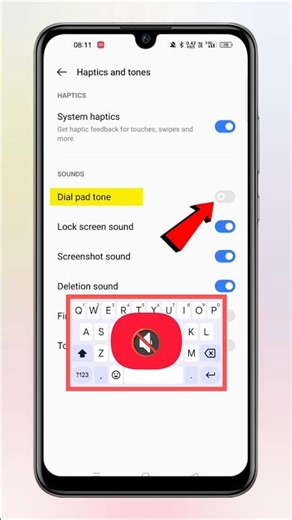 Realme dial pad tone kaise off kare | How to turn off dial pad tone on Android #techfrack #shorts