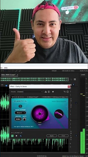 RESTORE AUDIO WITH ADOBE AUDITION SPECTRALAYERS ADOBE PODCAST #commercials #adobeaudition #voiceover