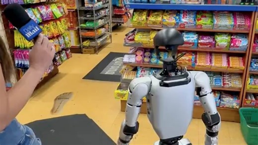 Spending the afternoon with a Robot in New York City