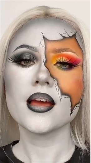 What makes black and white clothing so flattering