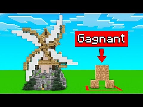 Celui qui construit le Build le plus moche a gagné !
