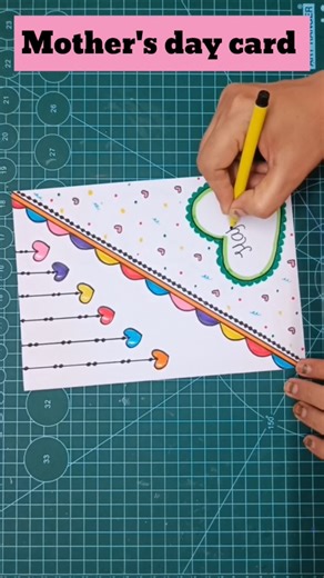 Mother's day card making #shorts#diy#motherlove#mothersdaygift#maa#viralshorts#cards#craft#greeting