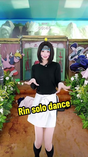 Beautiful Chinese Cosplayer Rin Nohara Solo Dance Video