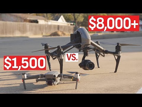 DJI INSPIRE 2 VS. DJI MAVIC 2 PRO - Which Is the Better Deal? | Gear Reviews