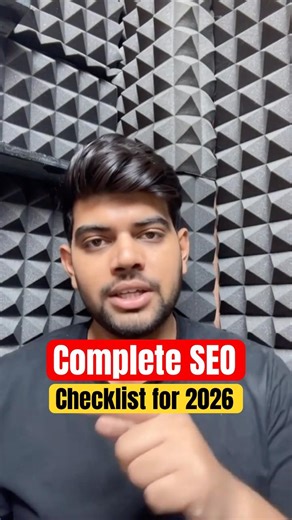 Complete SEO Checklist for 2026 | SEO Checklist for Beginners | Full SEO Guide