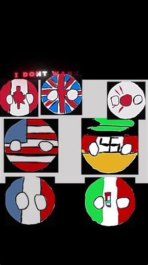 WW2 EDIT (My drawing is bad srry) #countryballs