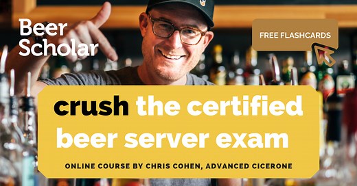 Online Course for the Certified Beer Server Exam