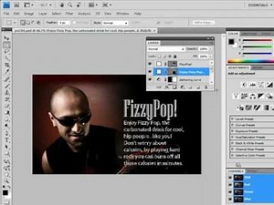 Adobe photoshop CS4 Lesson 13/14 Tutorial for beginners
