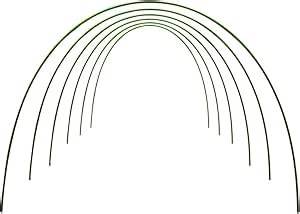 Amazon.com : Hoop House Greenhouse Hoops Garden Hoops for Raised beds Garden Tunnel Hoops for Garden beds Grow Tunnel Hoop House kit Wire Hoops Garden Hoop Tunnel Garden Hoops (Greenhouse Hoops 5.9ft 6 Pack) : Patio, Lawn & Garden