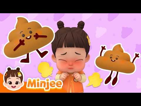 Poo Poo Song 💩 Potty Training Song for Kids | Potty Time Song | Minjee Nursery Rhymes