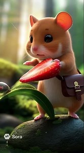 Bubble Keeper! 🫧 Hamster Guards Ladybug in Orb! #Magical Moment ¡Burbuja Mágica! #Adorable #Shorts