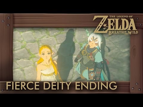 Zelda Breath of the Wild - Fierce Deity (Final Boss & Ending Cutscenes)