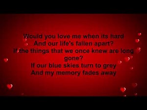 Brian Nhira - Would You Still Love Me lyrics