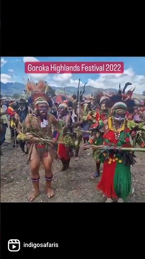Tribes at the Goroka Festival and Sing Sing
