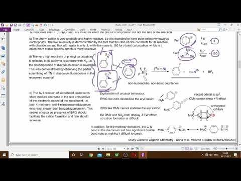 Aromatic Nucleophilic Substitution, Part 3