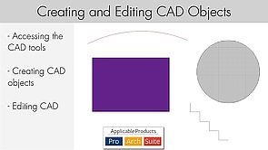 Creating and Editing CAD Objects