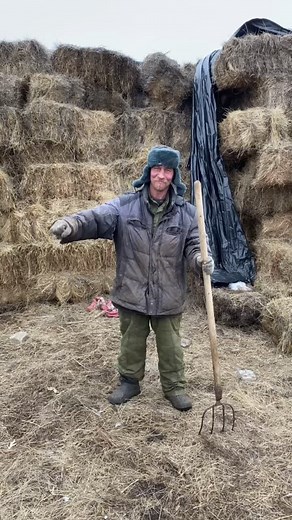 Exploring Rural Life in Belarus with Hay Bales