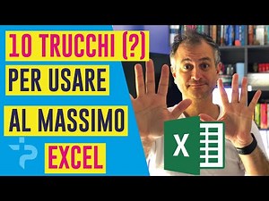 10 Consigli pratici per usare Excel da professionista (DA PROVARE)