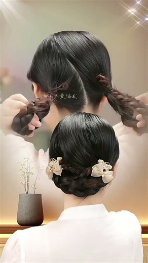 ✨ Elegant & Beautiful Bridal Hairstyle Tutorial 🌸💖Simple, classy, and effortlessly beautiful! ✨