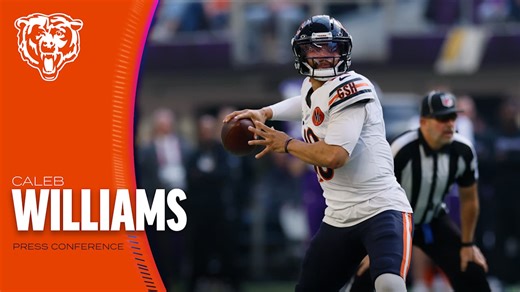 Caleb Williams on Week 11 performance vs. Minnesota Vikings | Press Conference