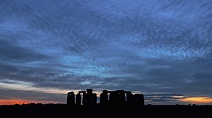 Timelapse of sunset at Stonehenge 24th October 2019 | Stonehenge Dronescapes