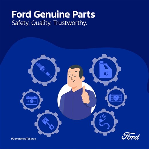 18K views · 812 reactions | Your safety is our priority. Always opt for Genuine Ford Parts which are engineered with precision and quality promise. Available at Ford Authorized Distributor across India. #CommittedToServe | Ford | Facebook