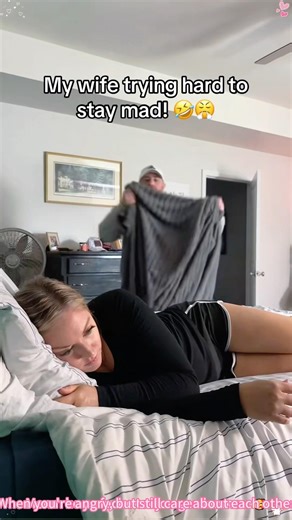 When you’re mad at each other but you still care ❤️#love #funny #couple #husbandandwife #couplelove