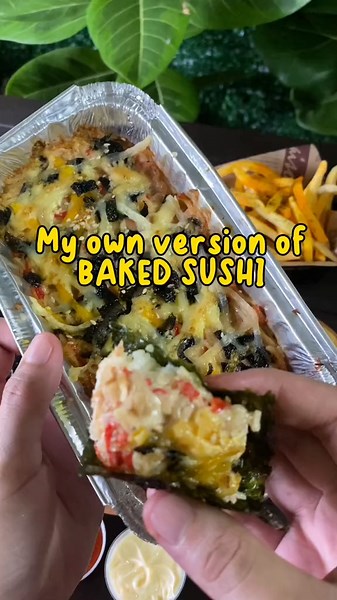 Delicious Baked Sushi Made Easy with Air Fryer