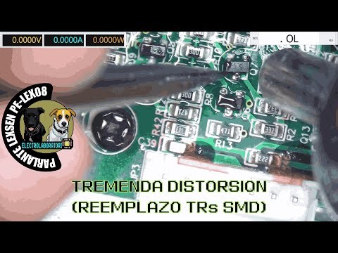 :: Parlante Potenciado LEXSEN PE-LEX08 :: Falla típica - SOLUCIÓN