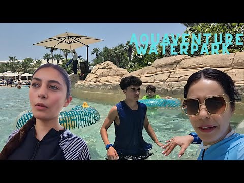 Our Ultimate Family Adventure at Aquaventure Waterpark Dubai! 🌊🌴