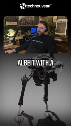 Classic Probe Droid Gets a Touch Up #shorts