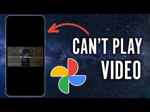 2 Ways to Fix Can't Play Video Error on Google Photos