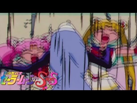 [1080p] Supersonic Waves (Sailor Moon & Sailor Chibi Moon Attack)