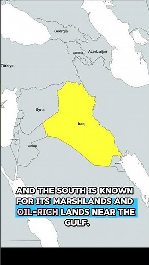 #Iraq #MiddleEast #WorldMap #Geography #Geopolitics #mapsworld #history #geography #iraq2025 #maps