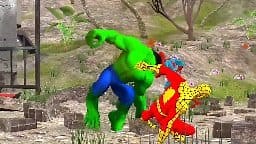 58K views · 958 reactions | Spider-Man vs Hulk vs Batman vs Iron Man vs Superman WHO is the STRONGEST Superhero #kids #spiderman #marvel #movie #game #GTA5 #deadpool #sharkspiderman #jokerspiderman #comedy #siêunhân #superhero #hulk #joker fight #squidgame #squid #game #cartoon | Clip 4 Future | Facebook