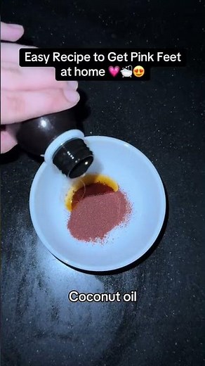 Easy way to get pink feet at home#skincare ##nighttimeskincareroutine #shortsvideo