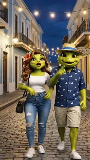 Puerto Rico Night Love Urban Pop Duet in Old San Juan