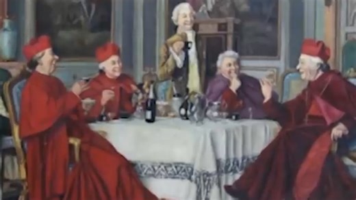 The pope who drank the blood of boys to cheat death