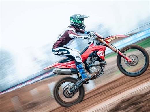 Ducati Desmo250 MX Debuted in Italian Motocross Championship