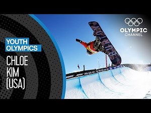 Chloe Kim - This girl has incredible Snowboard skills! | Youth Olympic Games