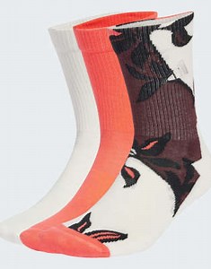 adidas performance Mercedes - amg petronas formula one team summer pack socks 3 pack in multicolor / turbo / off white | ASOS