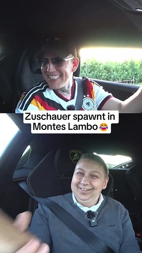 Zuschauer spawnt in Monte’s Lambo 😂 @timgioh #montanablack #montanablack88